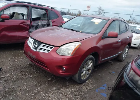 2011 Nissan Rogue Sv из США, поврежденный, VIN JN8AS5MV3BW310407